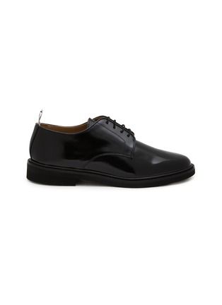 Main View - Click To Enlarge - THOM BROWNE - Polished Leather Uniform Shoes