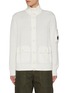 Main View - Click To Enlarge - C.P. COMPANY - Button Front Lens Patch Pocket Cotton Cardigan