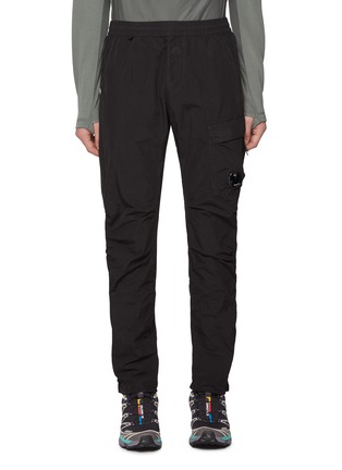 Main View - Click To Enlarge - C.P. COMPANY - Elasticated Lens Patch Cargo Pants