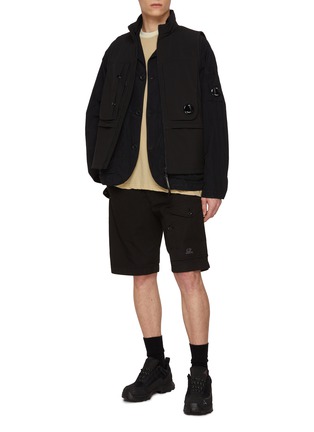 Figure View - Click To Enlarge - C.P. COMPANY - Shell-R Hooded Vest