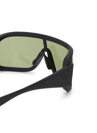 Detail View - Click To Enlarge - MONCLER EYEWEAR - Acetate Rectangle Sunglasses