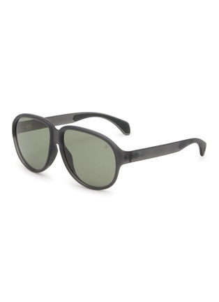 Main View - Click To Enlarge - MONCLER EYEWEAR - Acetate Round Sunglasses