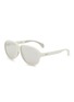 Main View - Click To Enlarge - MONCLER EYEWEAR - Acetate Round Sunglasses