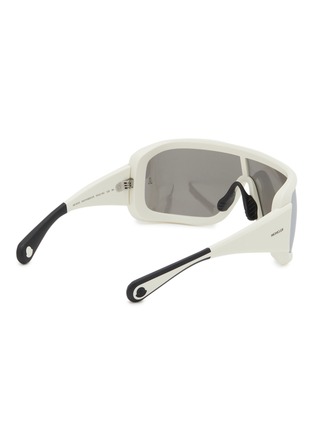 Figure View - Click To Enlarge - MONCLER EYEWEAR - Acetate Rectangle Sunglasses