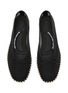 Detail View - Click To Enlarge - ALEXANDERWANG - Lina Ballchain Mesh Ballerina Flats