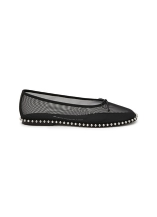 Main View - Click To Enlarge - ALEXANDERWANG - Lina Ballchain Mesh Ballerina Flats