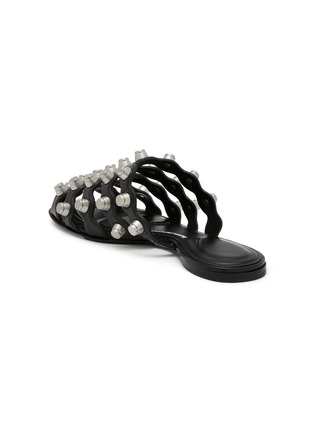  - ALEXANDERWANG - Rexa Cage Stud Leather Slides