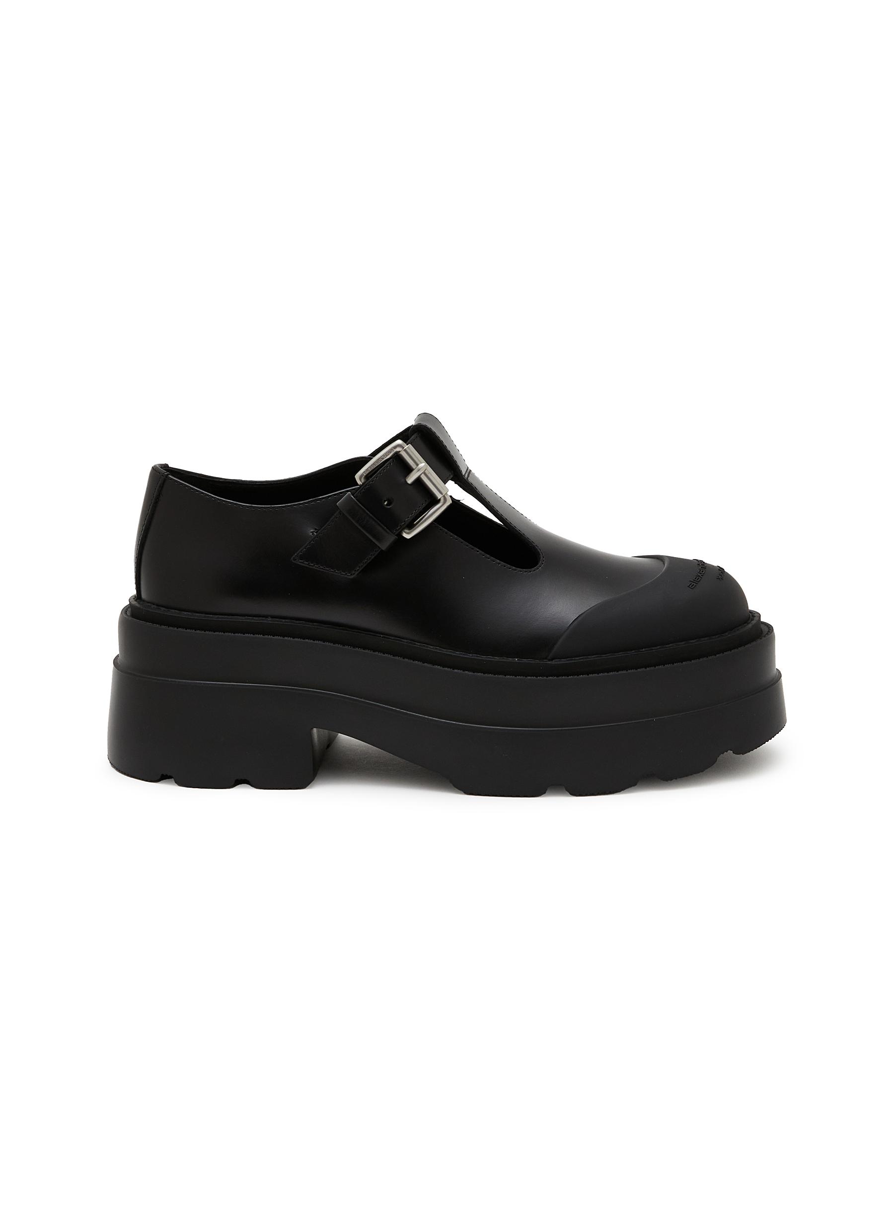 MM6 Maison Margiela leather Mary Jane shoes | Eraldo.com DE