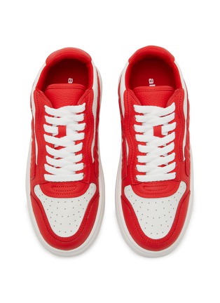 Detail View - Click To Enlarge - ALEXANDERWANG - Puff Logo Leather Sneakers