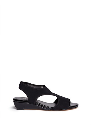 Main View - Click To Enlarge - STUART WEITZMAN - 'Giver' stretch gauze sandals