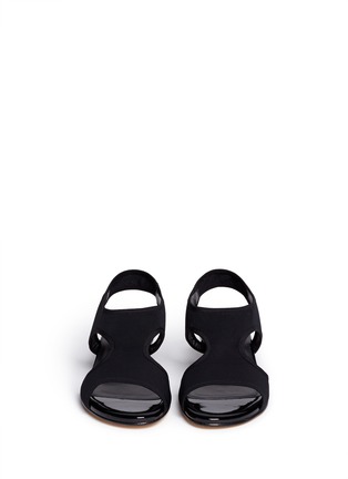 Figure View - Click To Enlarge - STUART WEITZMAN - 'Giver' stretch gauze sandals