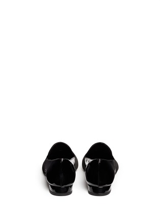 Back View - Click To Enlarge - STUART WEITZMAN - 'The Band' leather slip-ons