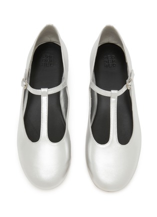 Detail View - Click To Enlarge - PEDDER RED - Cooper Leather Mary Jane Flats