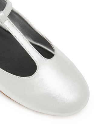 Detail View - Click To Enlarge - PEDDER RED - Cooper Leather Mary Jane Flats
