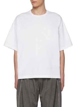 Main View - Click To Enlarge - ALEXANDERWANG - Embossed Logo T-shirt