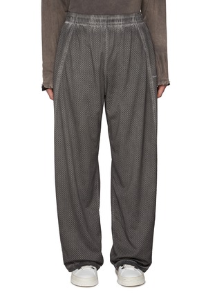 Main View - Click To Enlarge - ALEXANDERWANG - Perforated Mesh Track Pants