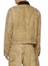 Back View - Click To Enlarge - ALEXANDERWANG - Weathered Flock Wash Workwear Jacket