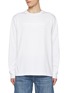 Main View - Click To Enlarge - ALEXANDERWANG - Distressed Logo Appliqué Cotton T-Shirt