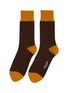 Main View - Click To Enlarge - FALKE - Expanded Shadow Stripe Crew Socks