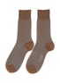 Main View - Click To Enlarge - FALKE - Fine Shadow Stripe Crew Socks