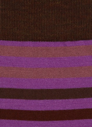 Detail View - Click To Enlarge - FALKE - Tinted Stripe Socks