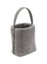 Detail View - Click To Enlarge - VALEXTRA - Small Shearling Leather Bucket Shoulder Bag