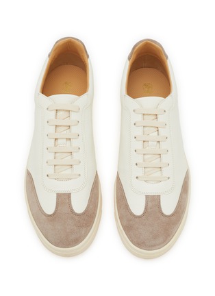 Detail View - Click To Enlarge - BRUNELLO CUCINELLI - Low Top Leather Men's Sneakers