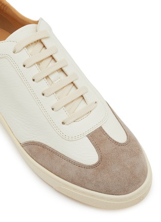 Detail View - Click To Enlarge - BRUNELLO CUCINELLI - Low Top Leather Men's Sneakers