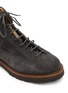 Detail View - Click To Enlarge - BRUNELLO CUCINELLI - Camoscio Scrivente Suede Ankle Boots