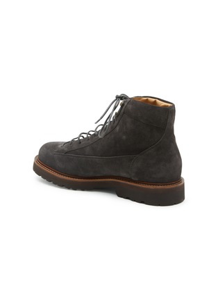  - BRUNELLO CUCINELLI - Camoscio Scrivente Suede Ankle Boots