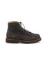 Main View - Click To Enlarge - BRUNELLO CUCINELLI - Camoscio Scrivente Suede Ankle Boots