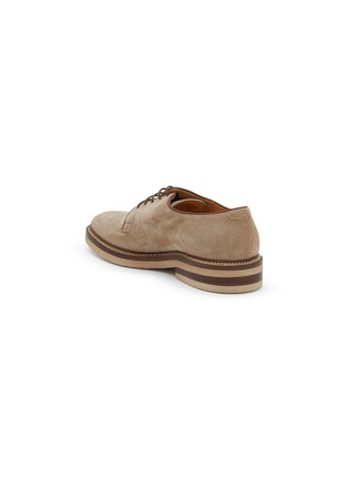  - BRUNELLO CUCINELLI - Washed Suede Men's Derbies