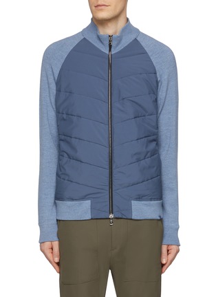 Main View - Click To Enlarge - PAUL & SHARK - Stand Collar Padded Front Jacket