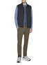 Figure View - Click To Enlarge - PAUL & SHARK - Stand Collar Padded Front Jacket