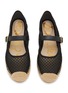 Detail View - Click To Enlarge - SAM EDELMAN - Mackie Mesh Mary Jane Espadrilles