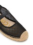 Detail View - Click To Enlarge - SAM EDELMAN - Mackie Mesh Mary Jane Espadrilles