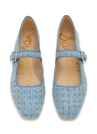 Detail View - Click To Enlarge - SAM EDELMAN - Michaela Denim Mary Jane Flats