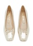 Detail View - Click To Enlarge - SAM EDELMAN - Rosa 35 Ballerina Leather Pumps