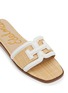 Detail View - Click To Enlarge - SAM EDELMAN - Irina Leather Slide Sandals