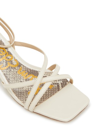 Detail View - Click To Enlarge - SAM EDELMAN - Whitley 45 Strappy Leather Sandals