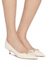 Figure View - Click To Enlarge - SAM EDELMAN - Kaya 40 Leather Pumps