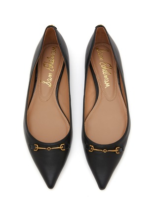 Detail View - Click To Enlarge - SAM EDELMAN - Nori Leather Flats