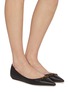 Figure View - Click To Enlarge - SAM EDELMAN - Nori Leather Flats