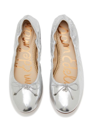 Detail View - Click To Enlarge - SAM EDELMAN - Felicia Leather Ballet Flats