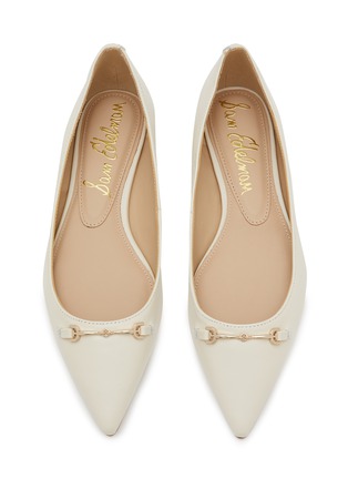 Detail View - Click To Enlarge - SAM EDELMAN - Nori Leather Flats