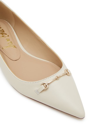 Detail View - Click To Enlarge - SAM EDELMAN - Nori Leather Flats