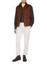 Figure View - Click To Enlarge - BRUNELLO CUCINELLI - Wool Flannel Shirt