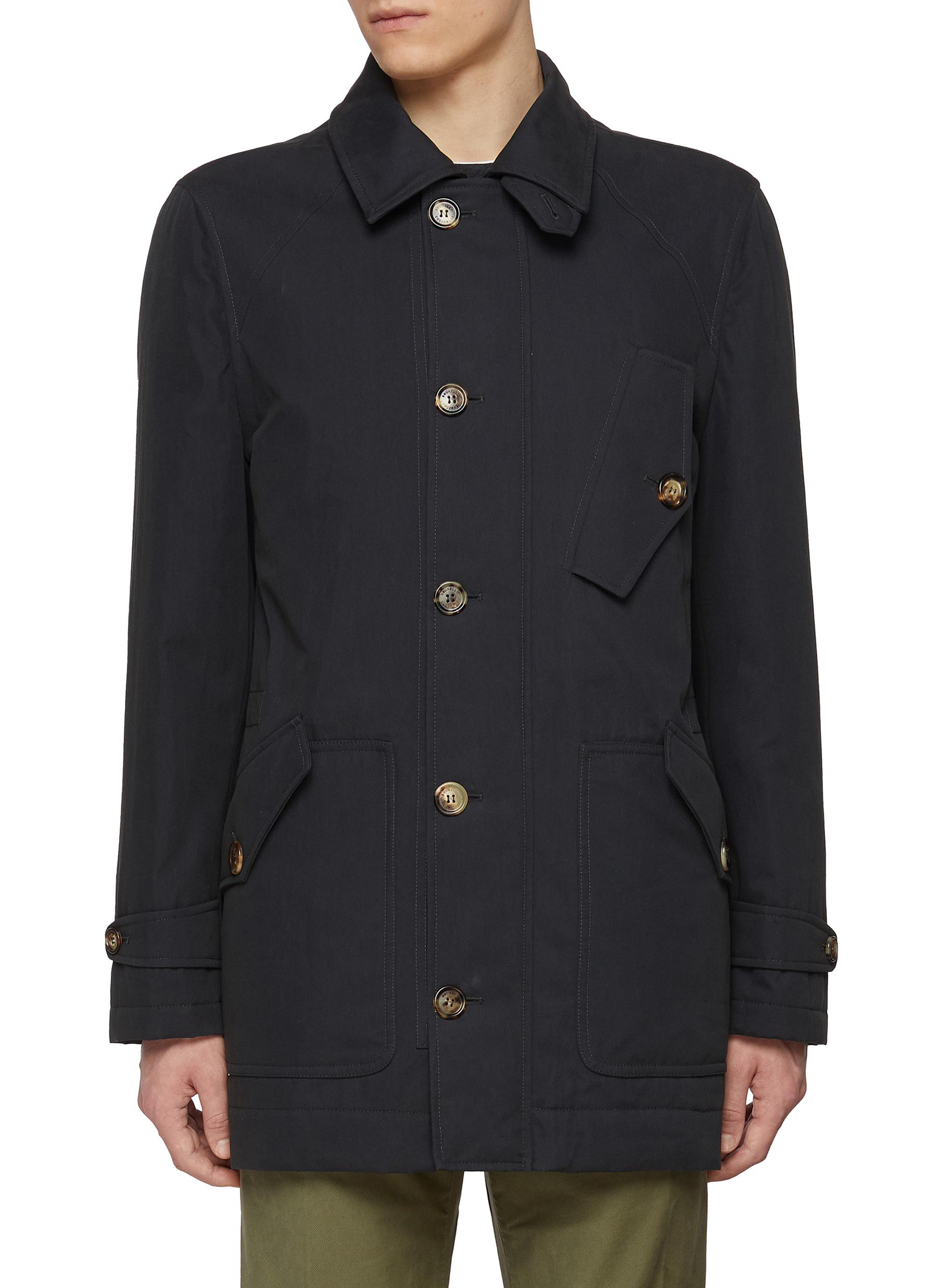 BRUNELLO CUCINELLI | Cotton Blend Padded Coat | Men | Lane