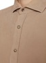  - BRUNELLO CUCINELLI - Spread Collar Corduroy Cotton Shirt