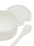 Detail View - Click To Enlarge - DIBBERN - Condiment Pot with Lit — White